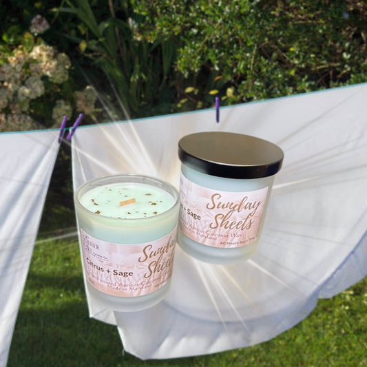 Sunday Sheets Candle